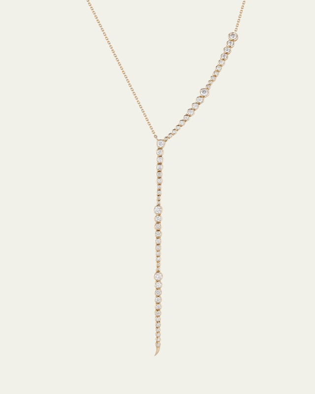 Simone Necklace with Diamonds, 18"L